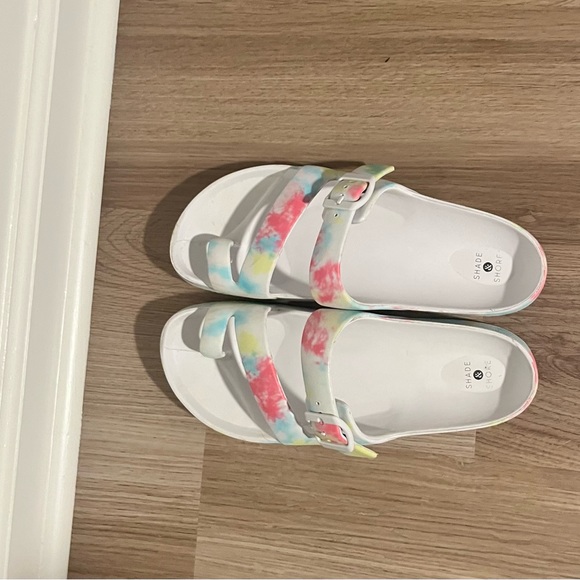 Shade and Shore Tie-Dye Sandals Size 11 - Picture 3 of 3